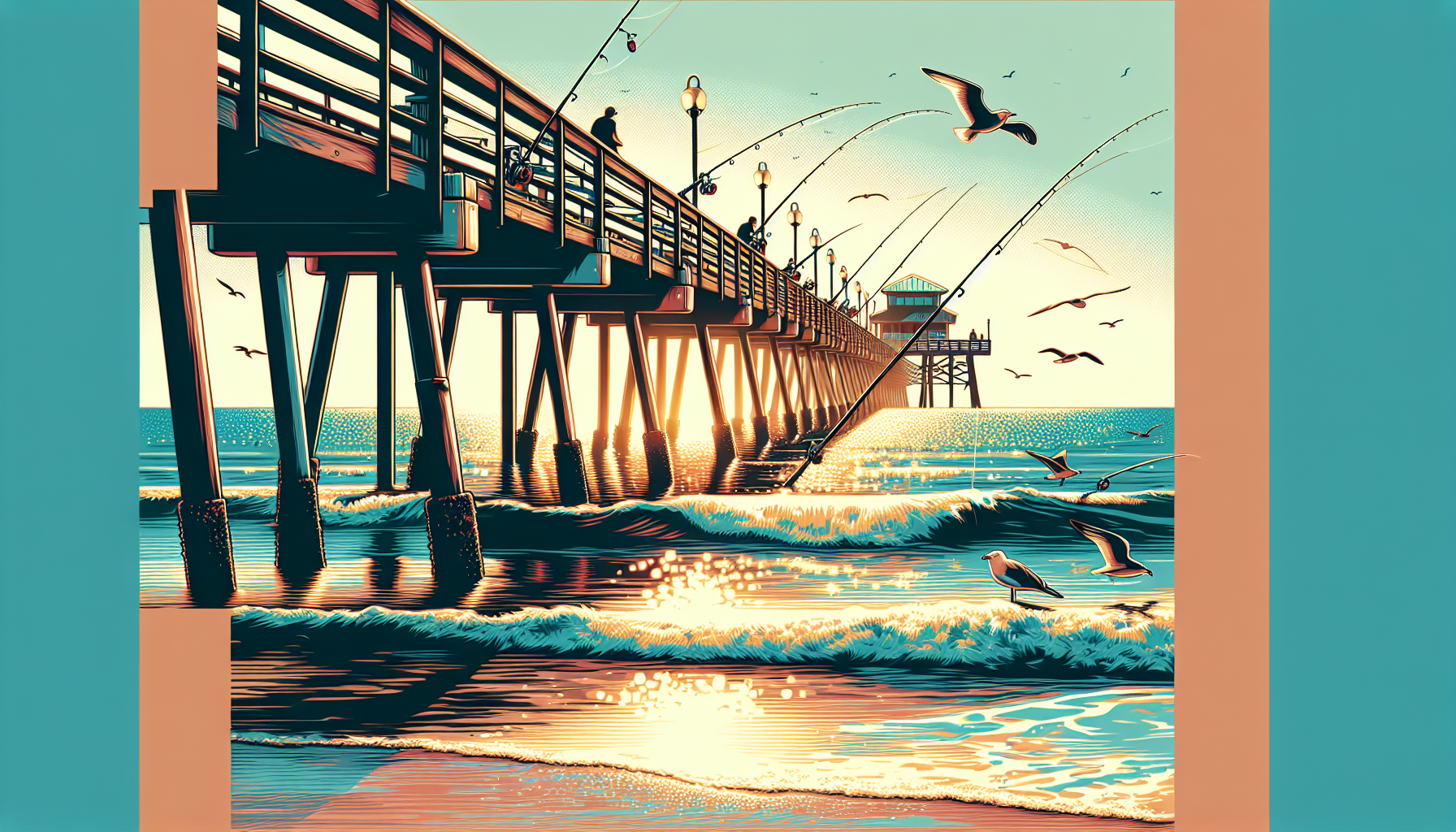 daytona beach fishing piers